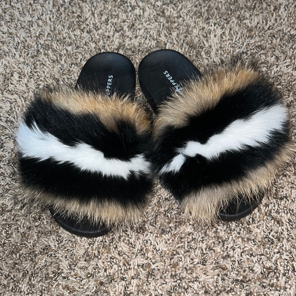 Steppers womens slides